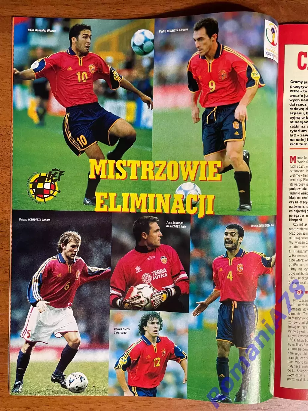 Журнал.Футбол Pilka Nozna N6/ 2002.Постер Туреччина. 4