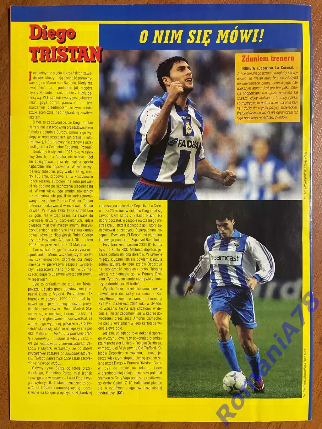 Журнал.Футбол Pilka Nozna N7/ 2002.Постер Швеція,Бельгія. 3