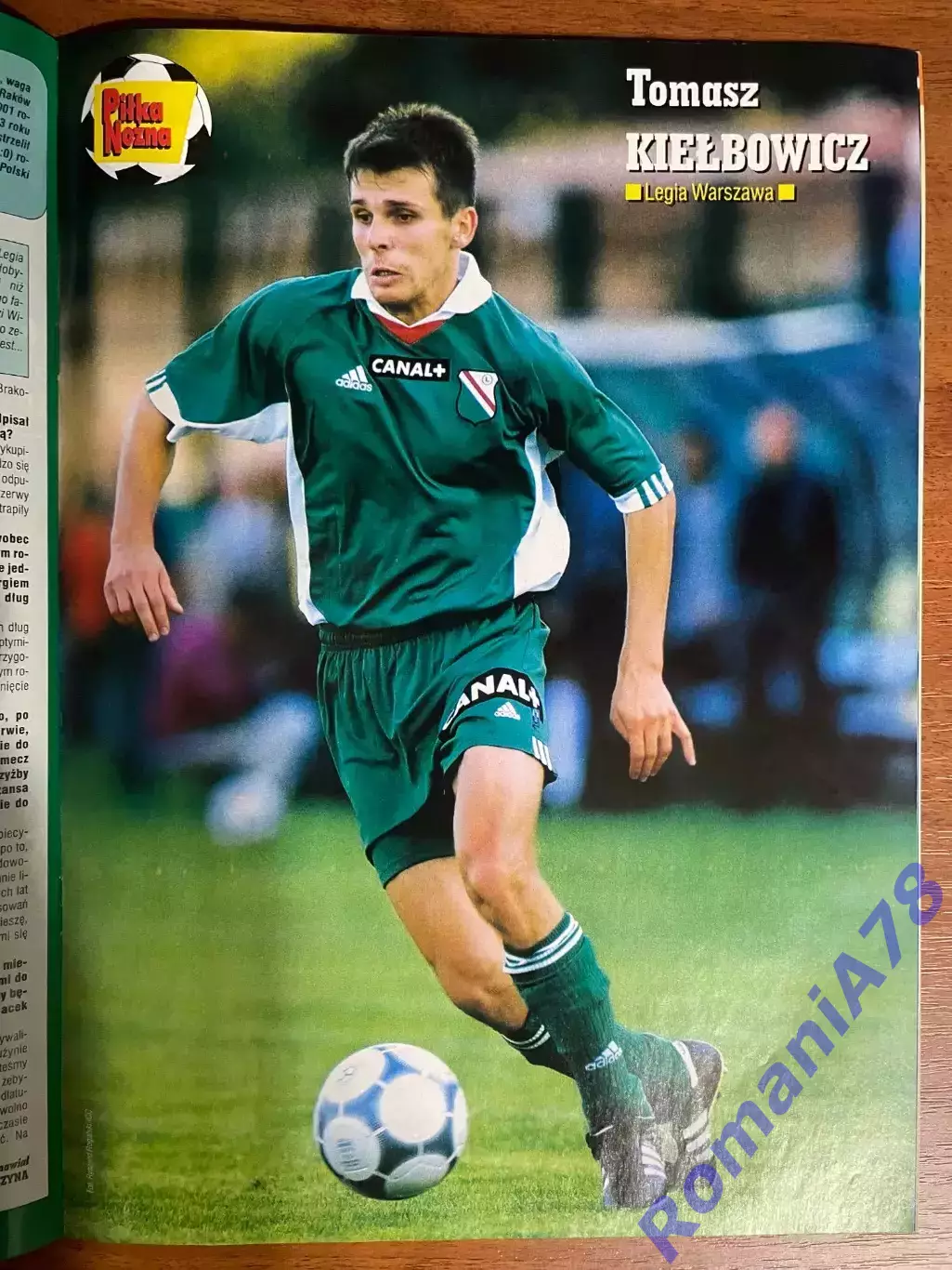 Журнал.Футбол Pilka Nozna N7/ 2002.Постер Швеція,Бельгія. 4