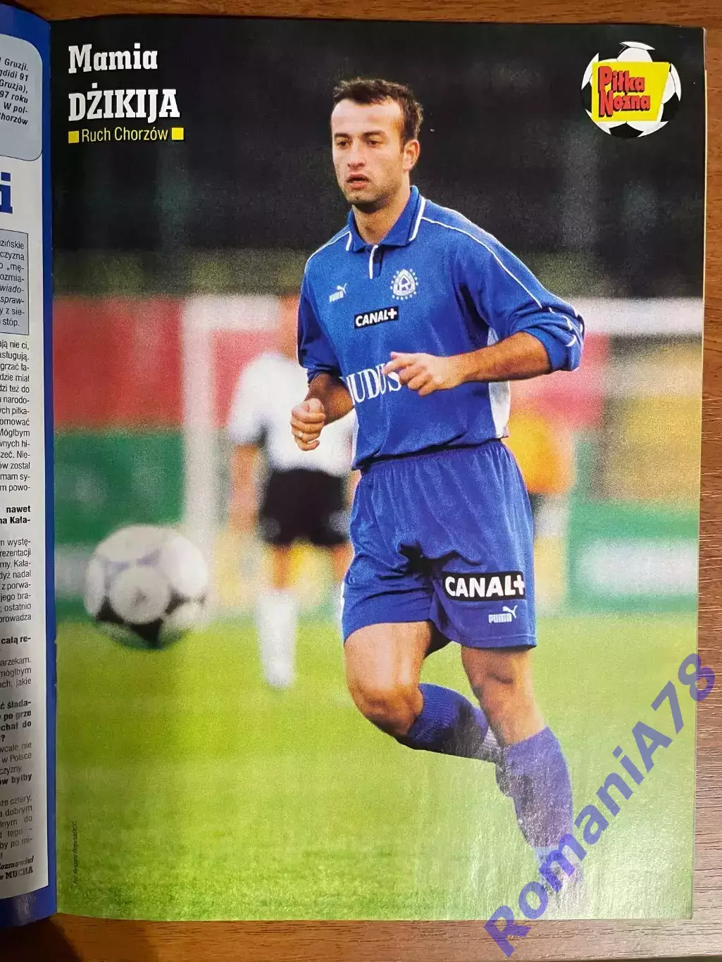 Журнал.Футбол Pilka Nozna N8/ 2002.Постер . 3