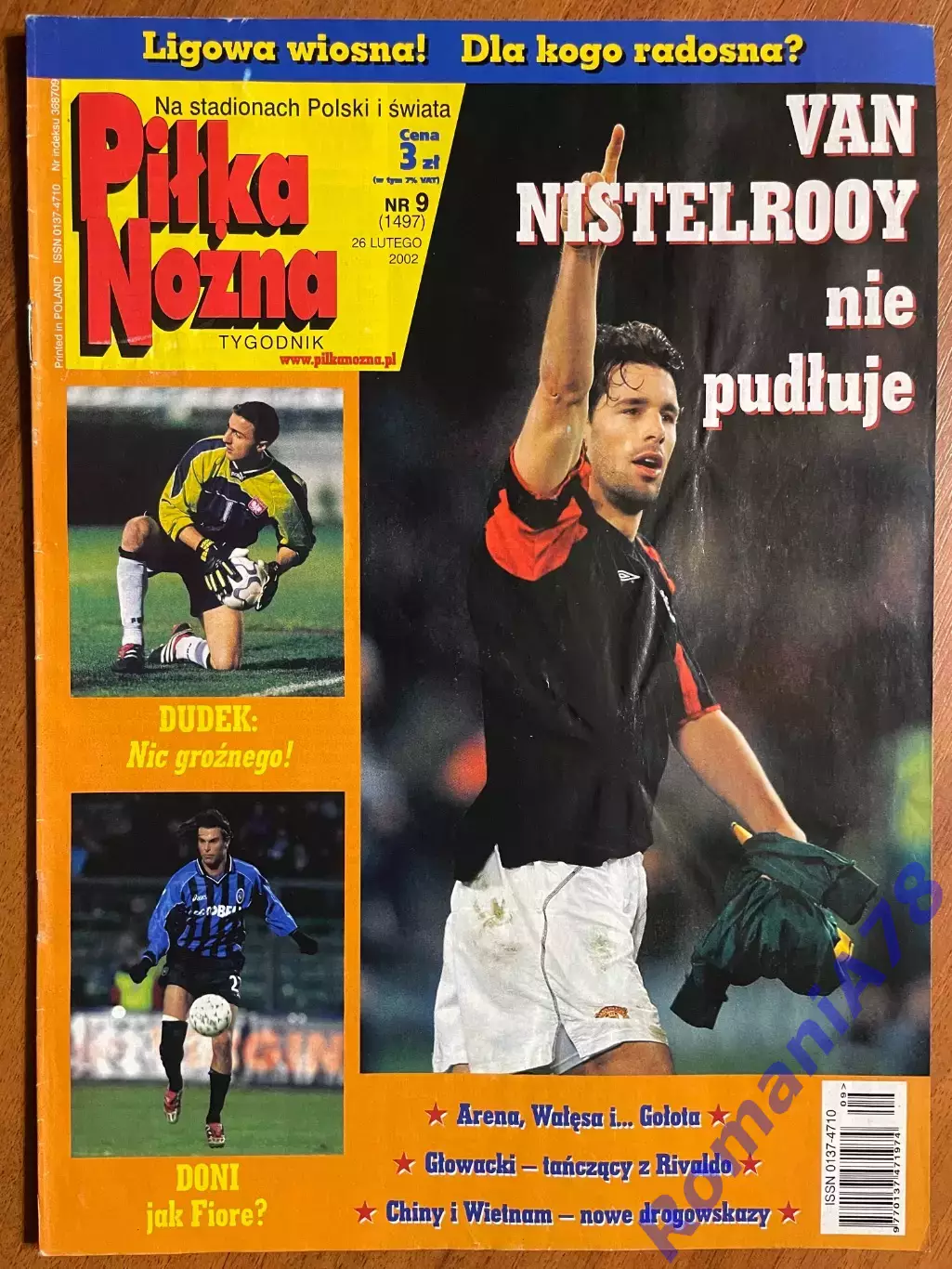 Журнал.Футбол Pilka Nozna N9/ 2002.Постер ЮАР .