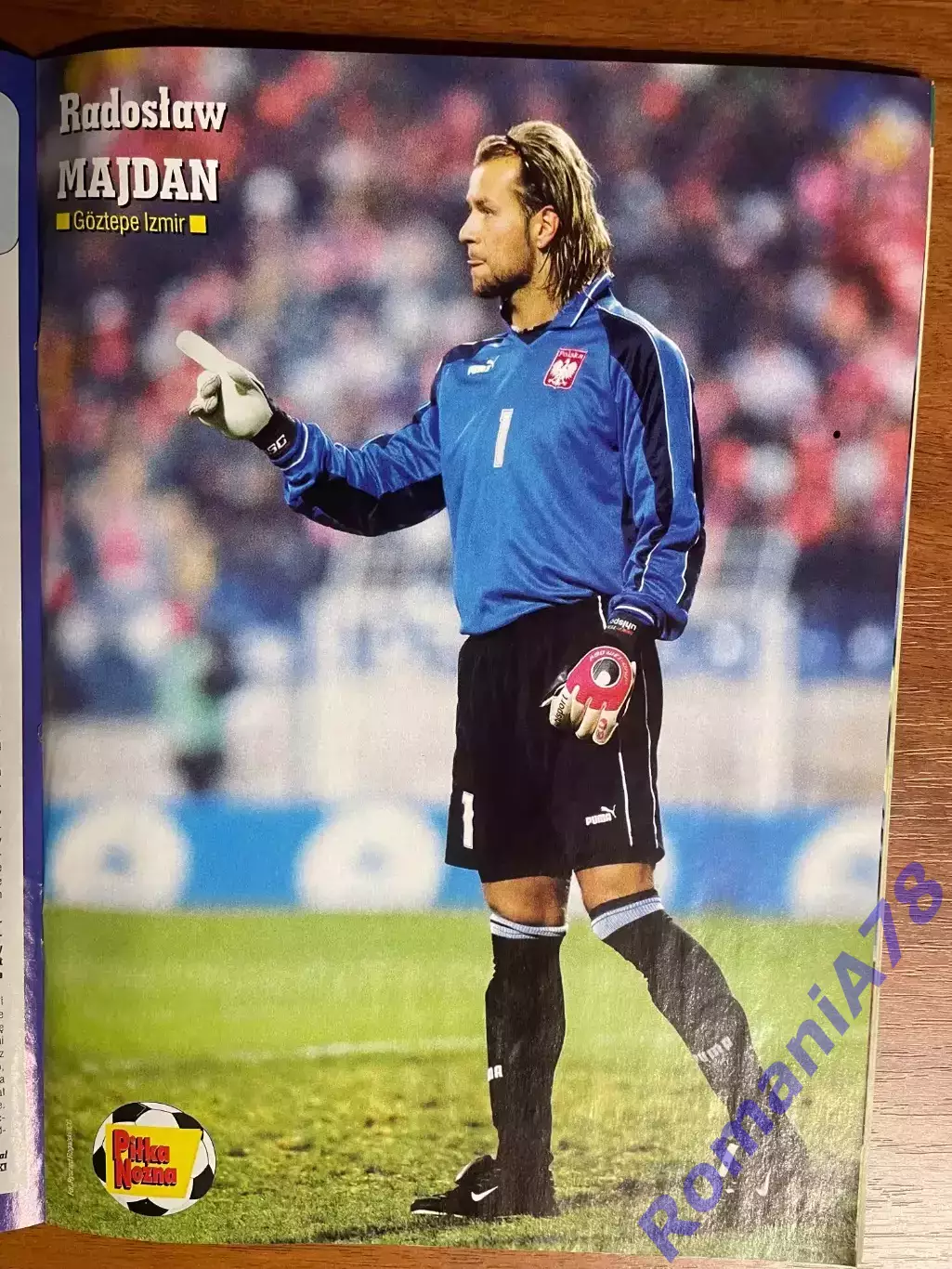 Журнал.Футбол Pilka Nozna N15/ 2002.Постер Аргентина . 2