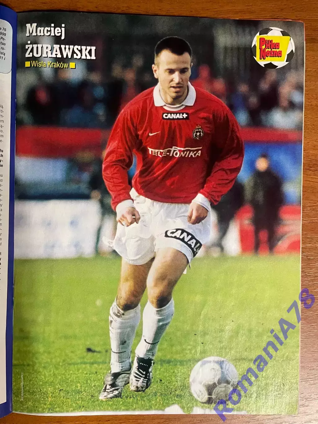 Журнал.Футбол Pilka Nozna N18/ 2002.Постер. 2