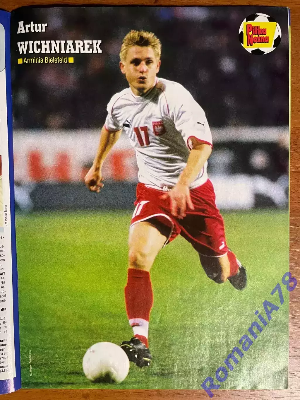 Журнал.Футбол Pilka Nozna N21/ 2002.Постер Фейеноорд. 2