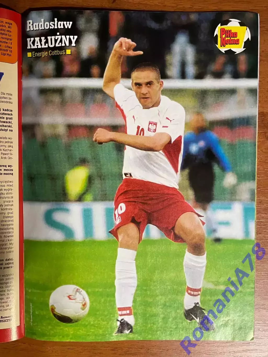 Журнал.Футбол Pilka Nozna N23/ 2002.Постер Боруссія. 2