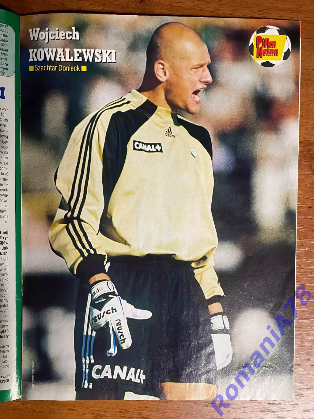 Журнал.Футбол Pilka Nozna N25/ 2002.Постер Бразилія. 2