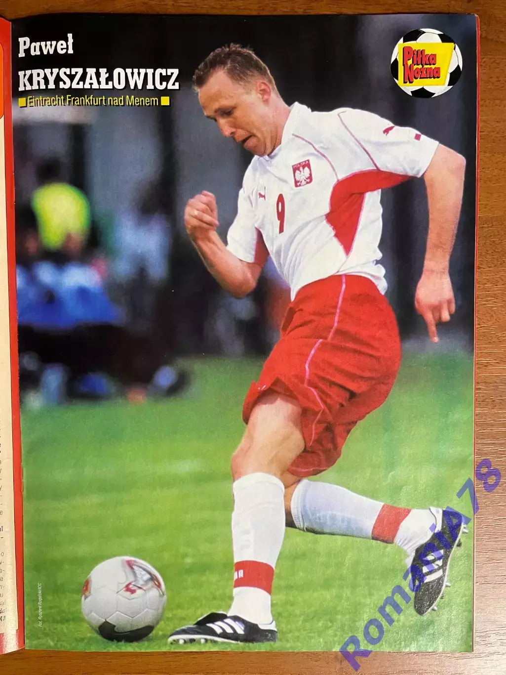 Журнал.Футбол Pilka Nozna N26/ 2002.Постер Польща 2