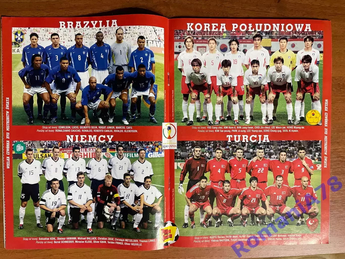 Журнал.Футбол Pilka Nozna N27/ 2002.Постер 1