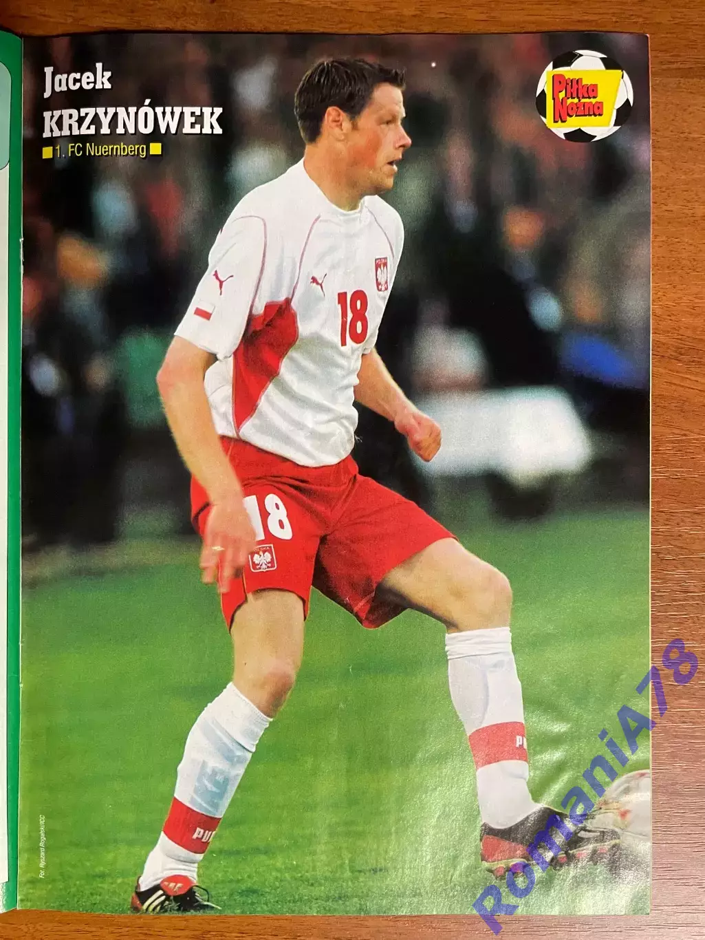 Журнал.Футбол Pilka Nozna N28/ 2002.Постер Бразилія 2