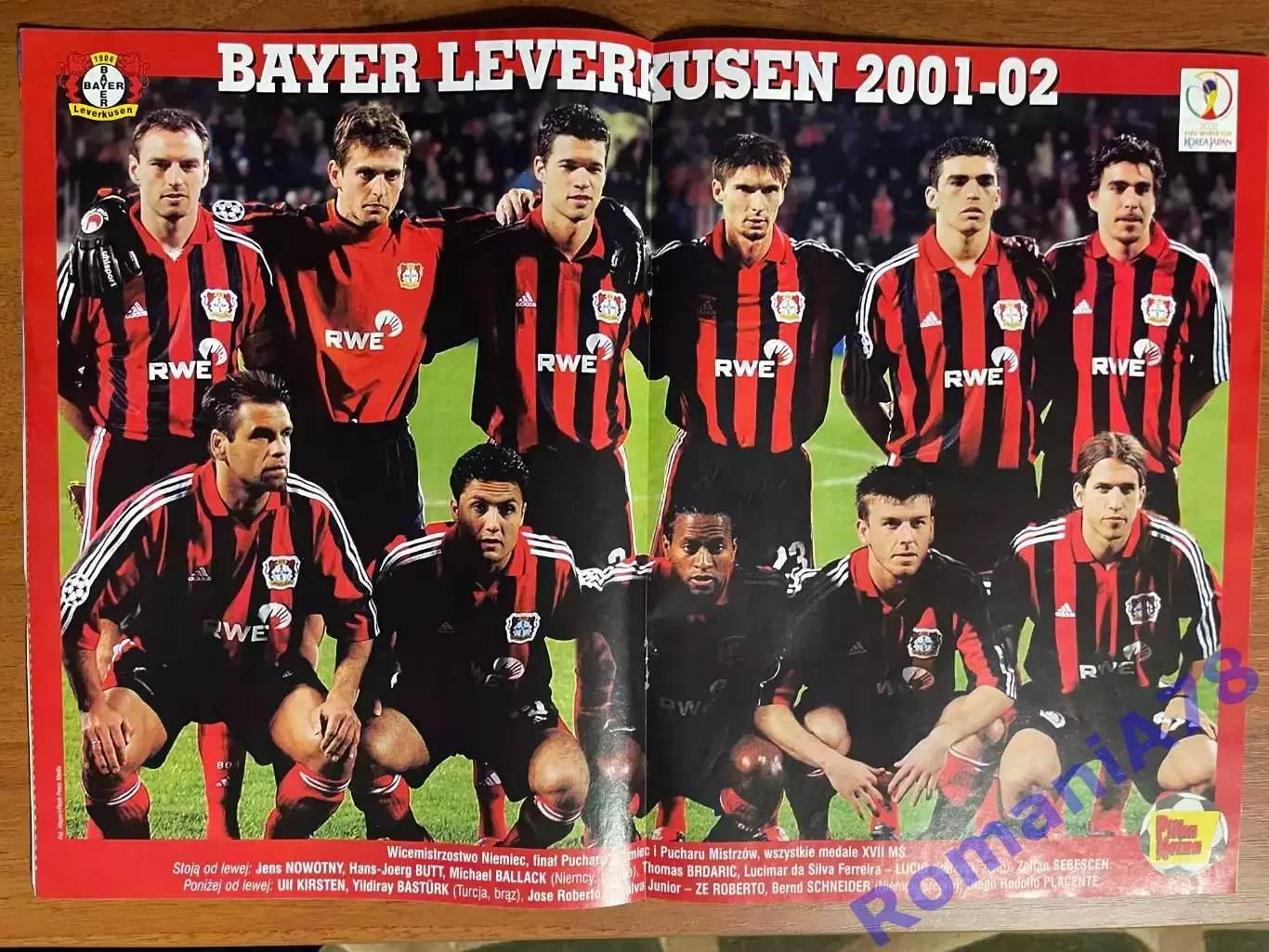 Журнал.Футбол Pilka Nozna N30/ 2002.Посте Байер 1