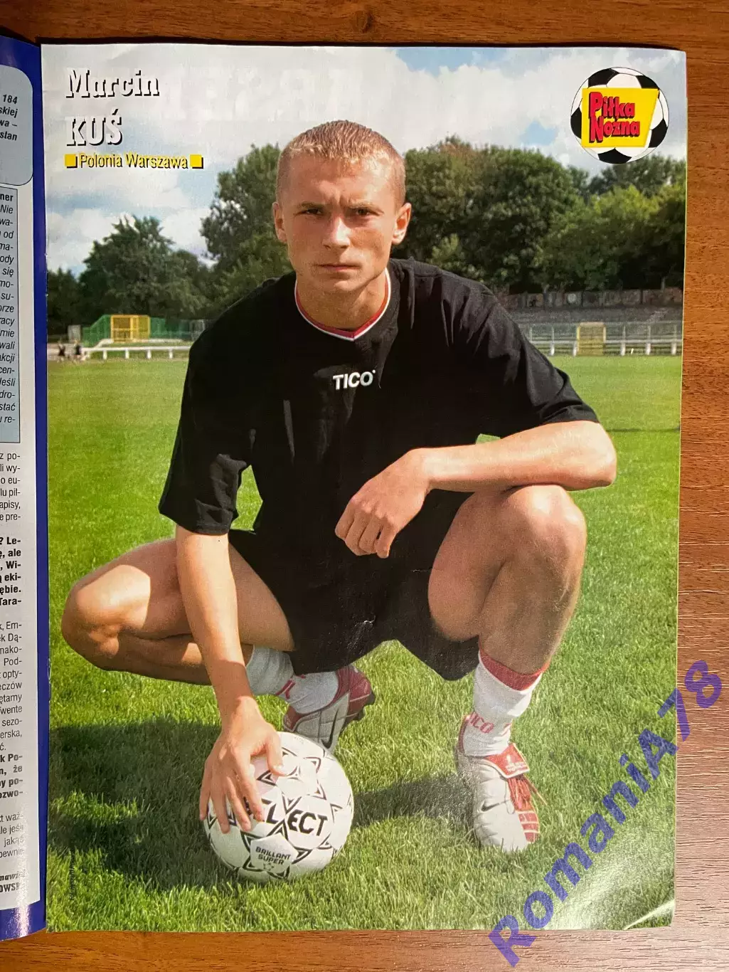 Журнал.Футбол Pilka Nozna N32/ 2002.Постер Арсенал 2