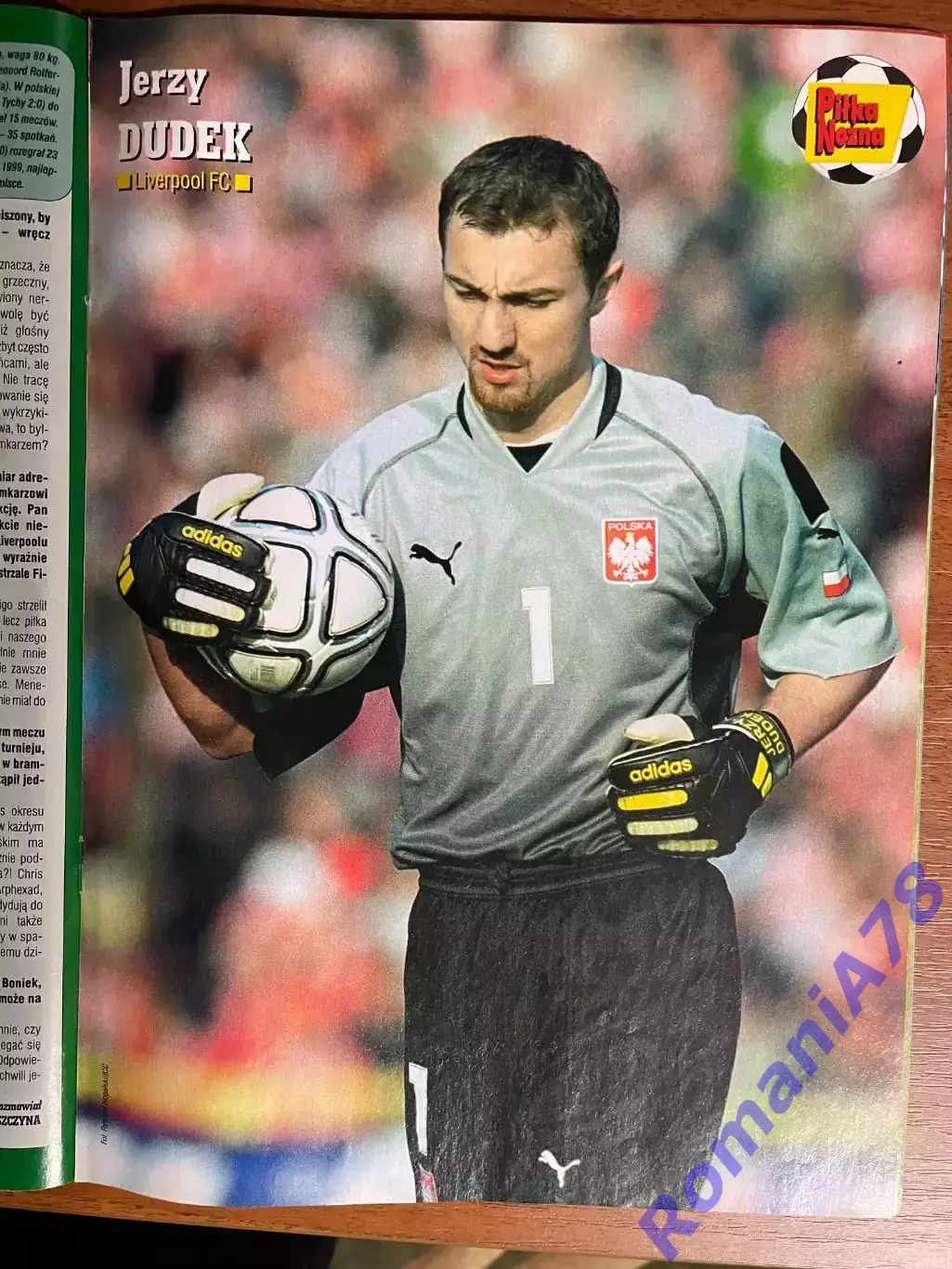 Журнал.Футбол Pilka Nozna N33/ 2002.Постер Бельгія 2