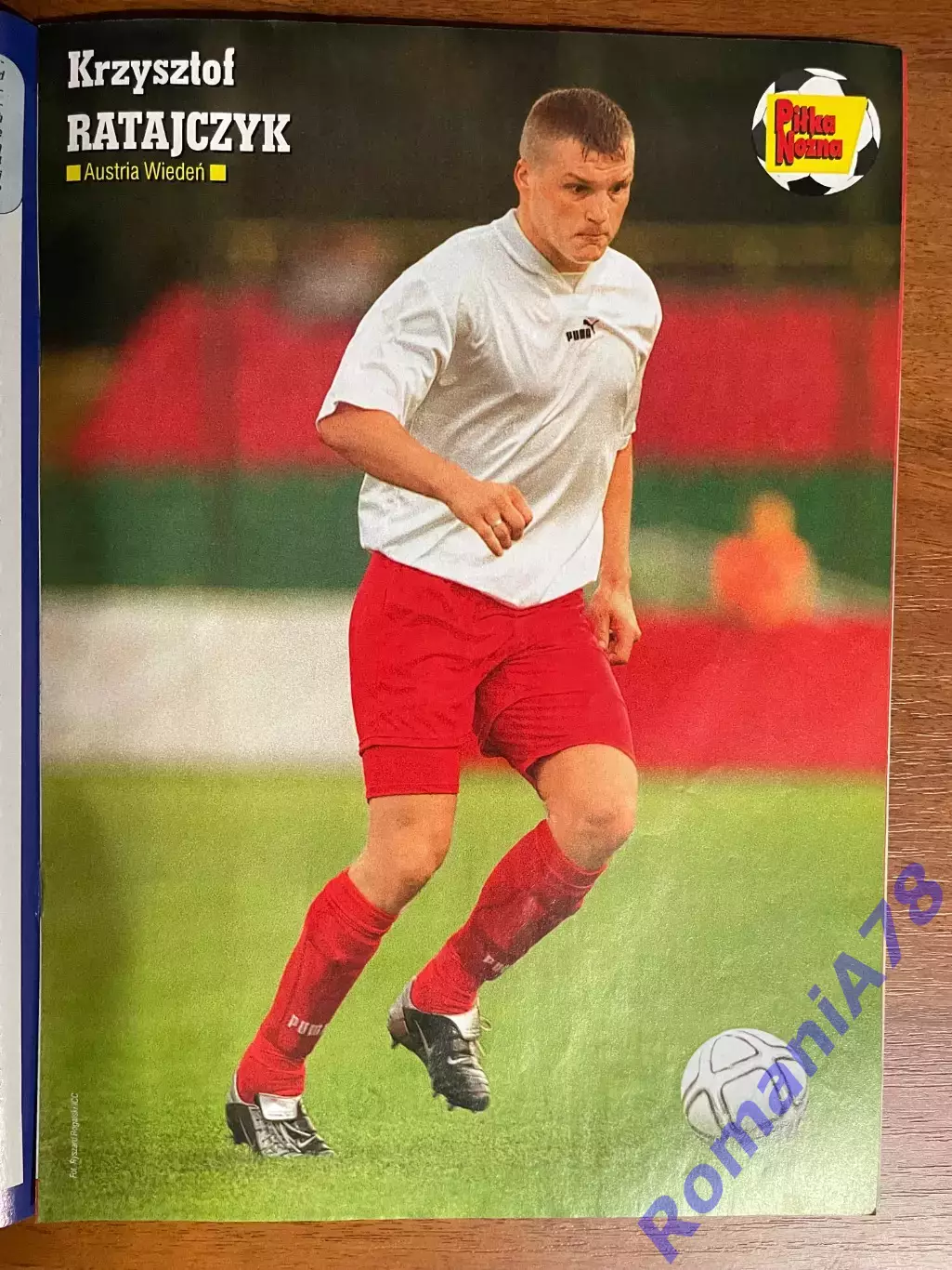 Журнал.Футбол Pilka Nozna N38/ 2002.Постер Аміка 2