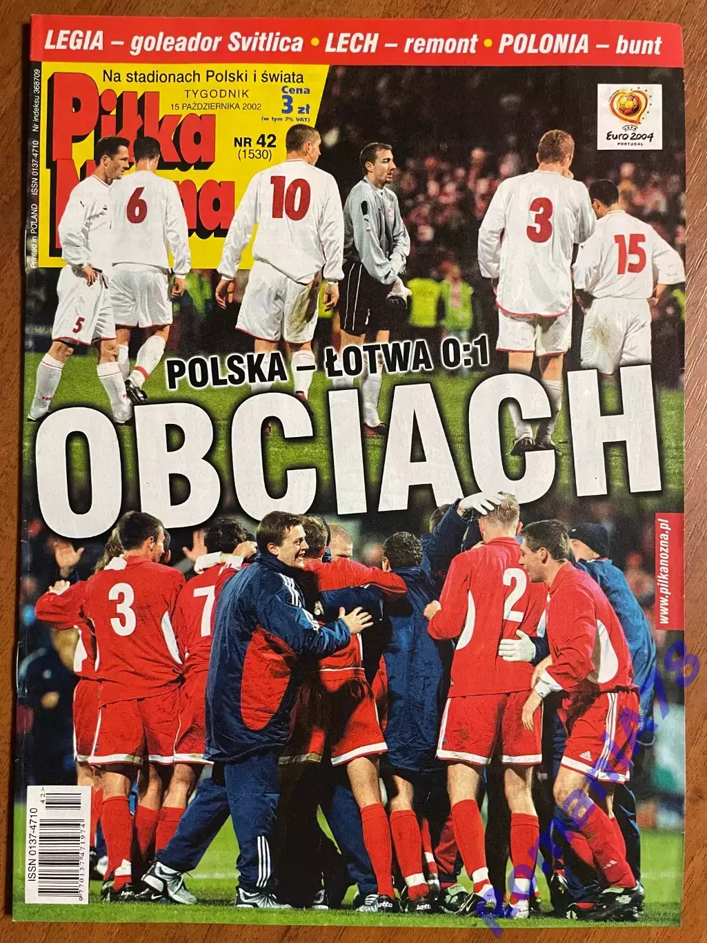 Журнал.Футбол Pilka Nozna N42/ 2002.Постер Малага