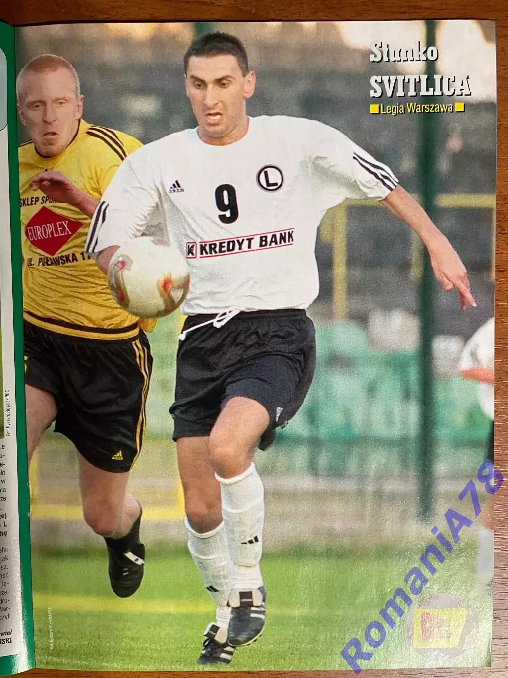 Журнал.Футбол Pilka Nozna N42/ 2002.Постер Малага 2