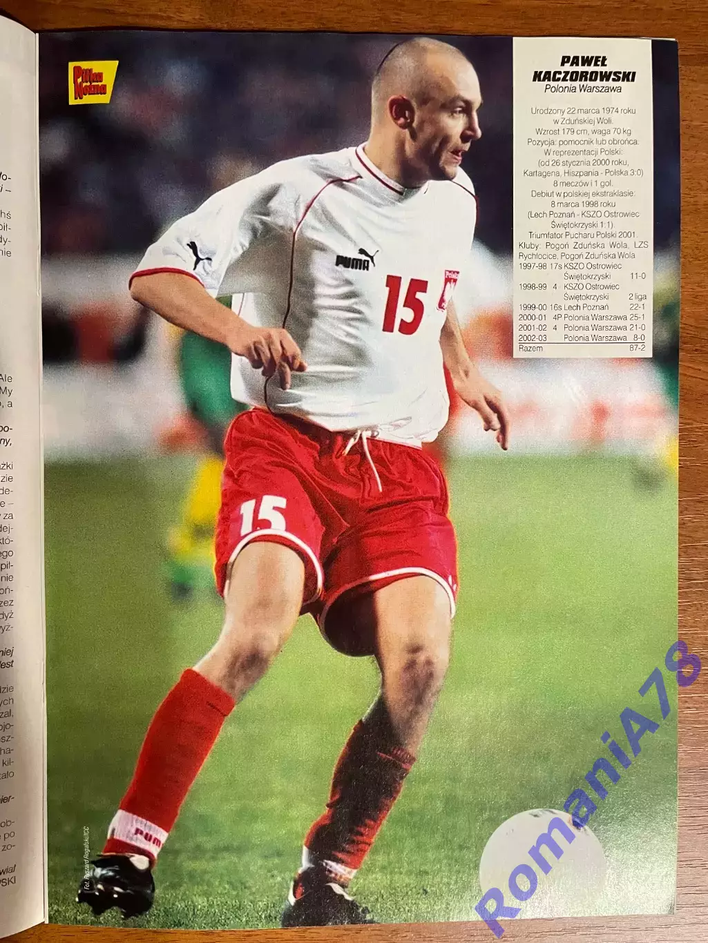 Журнал.Футбол Pilka Nozna N50/ 2002.Постер Шальке 2