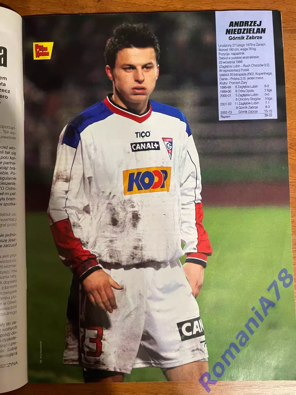 Журнал.Футбол Pilka Nozna N52-53/ 2002.Постер Валенсія 2