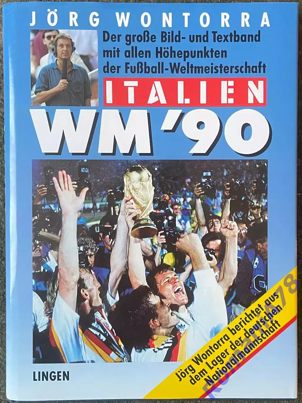 Футбол.Книга-фотоальбом.Чемпіонат Світу.Чемпионат мира 1990.