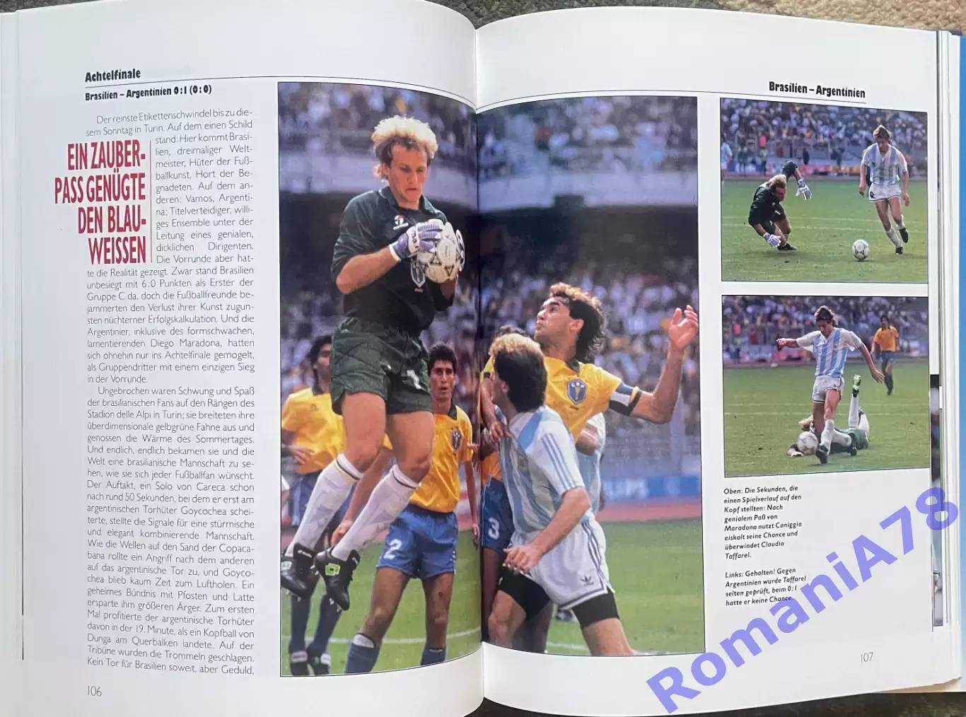 Футбол.Книга-фотоальбом.Чемпіонат Світу.Чемпионат мира 1990. 5