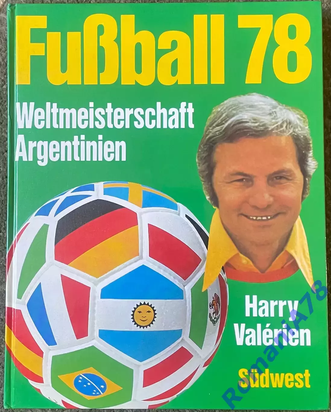 Футбол.Книга-фотоальбом. Чемпіонат Світу.Чемпионат мира 1978.