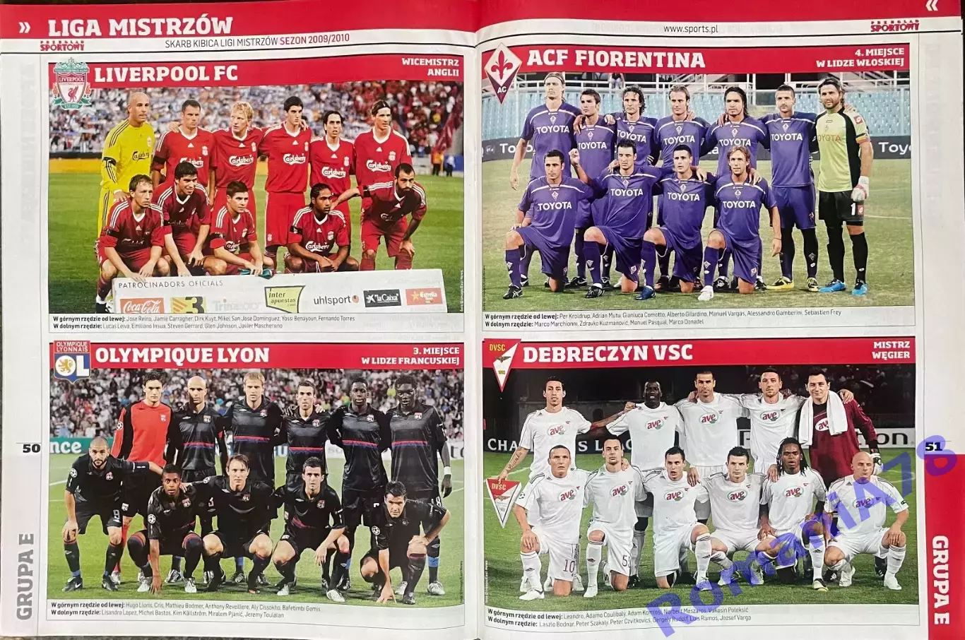 Журнал. Футбол .Skarb Kibica.Спецвипуск.Ліга Чемпіонів 2009/2010 5
