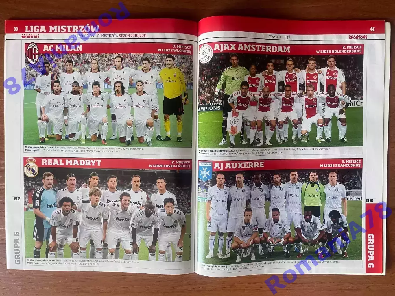 Журнал. Футбол .Skarb Kibica.Спецвипуск.Ліга Чемпіонів 2010/2011 4