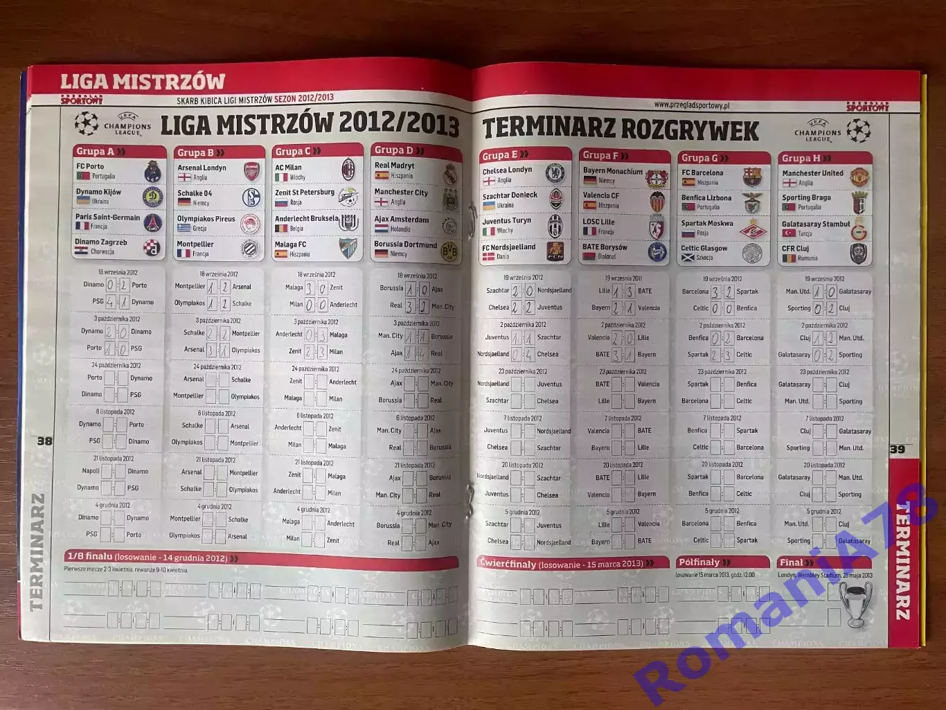 Журнал. Футбол .Skarb Kibica.Спецвипуск.Ліга Чемпіонів 2012/2013 3