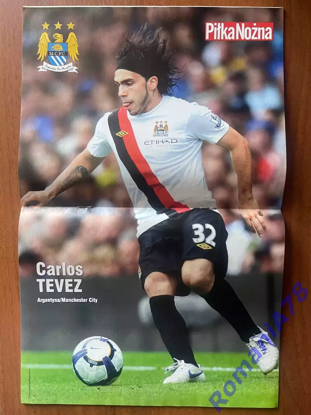 Журнал. Pilka Nozna. N37/2009.Постер Тевес 1