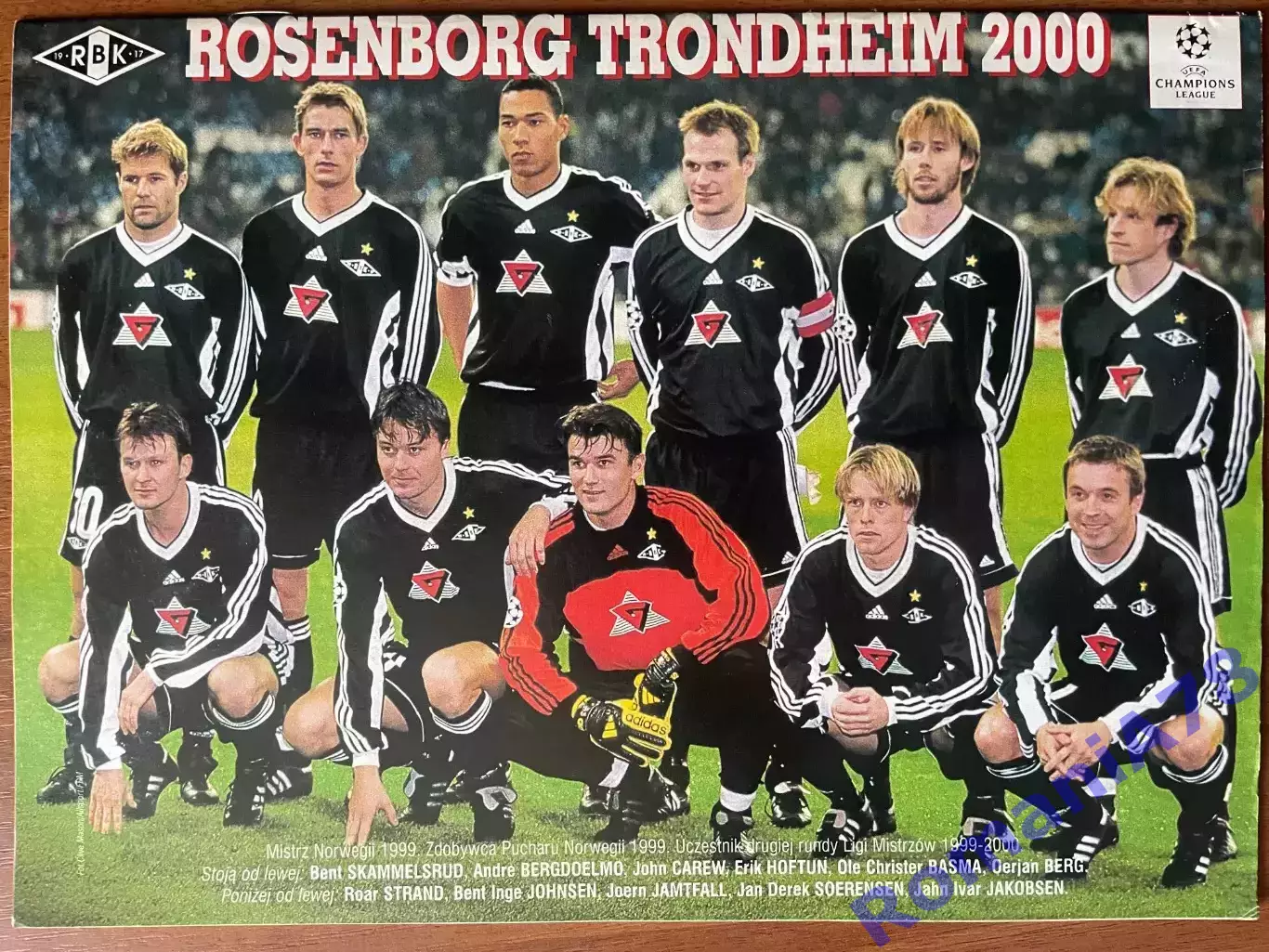 Журнал. Футбол Pilka Nozna N4/ 2000.Постер Югославія,Рейнджерс,Русенборг. 3