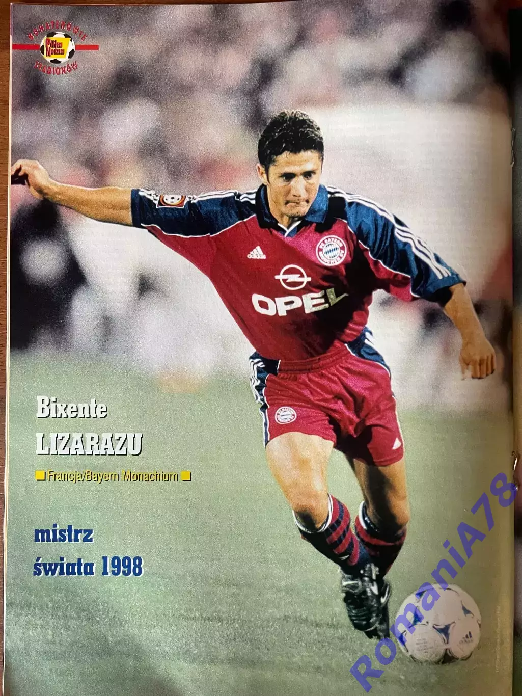 Журнал. Футбол Pilka Nozna N5/ 2000.Постер Корінтіанс,Шмейхель,Лізаразю 2