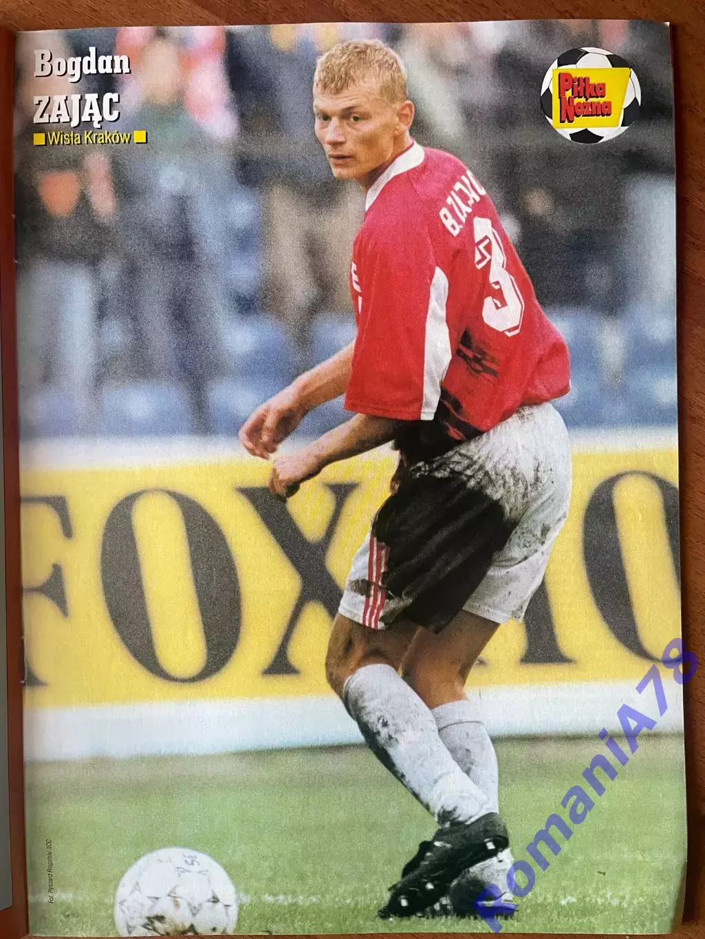 Журнал. Футбол Pilka Nozna N8/ 2000.Постер Кін,Круз 3