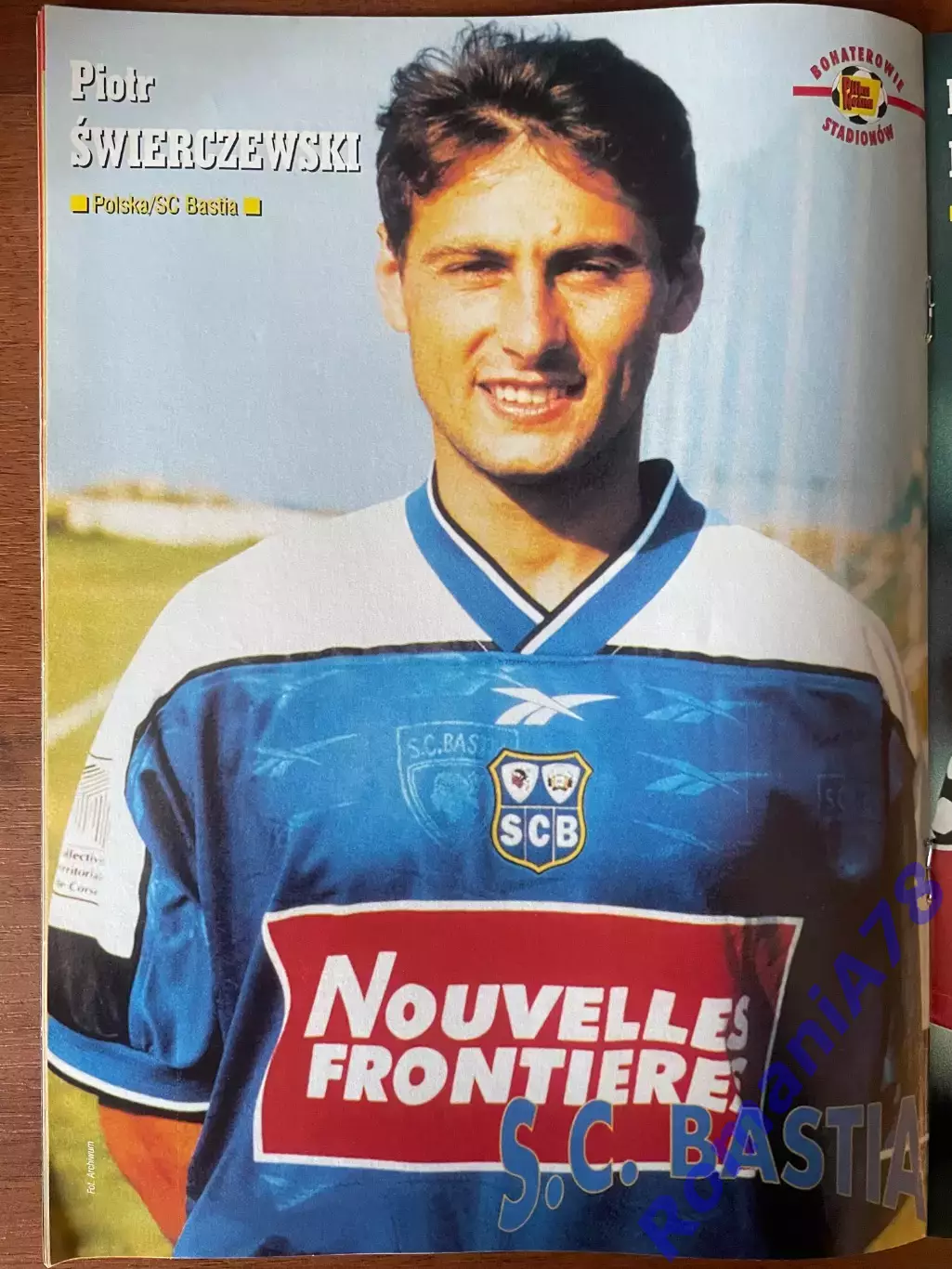 Журнал. Футбол Pilka Nozna N8/ 2000.Постер Кін,Круз 4