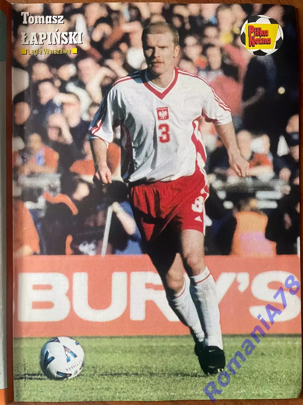 Журнал. Футбол Pilka Nozna N9/ 2000.Постер Блан,Маттеус,Рух,. 4