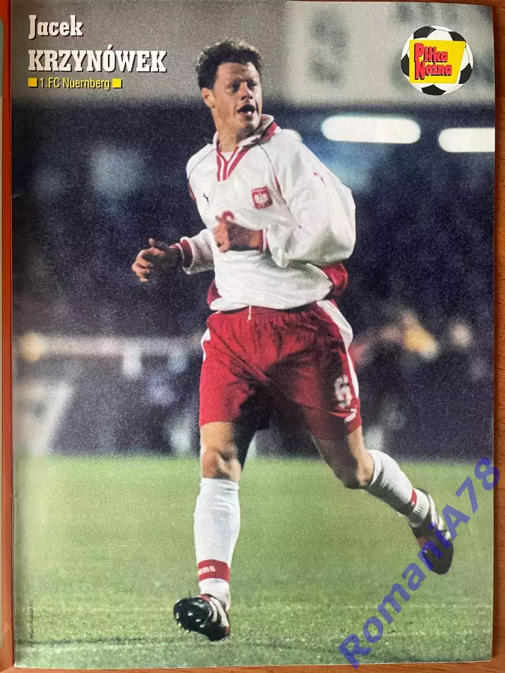 Журнал. Футбол Pilka Nozna N11/ 2000.Постер Нігерія,Полонія 3