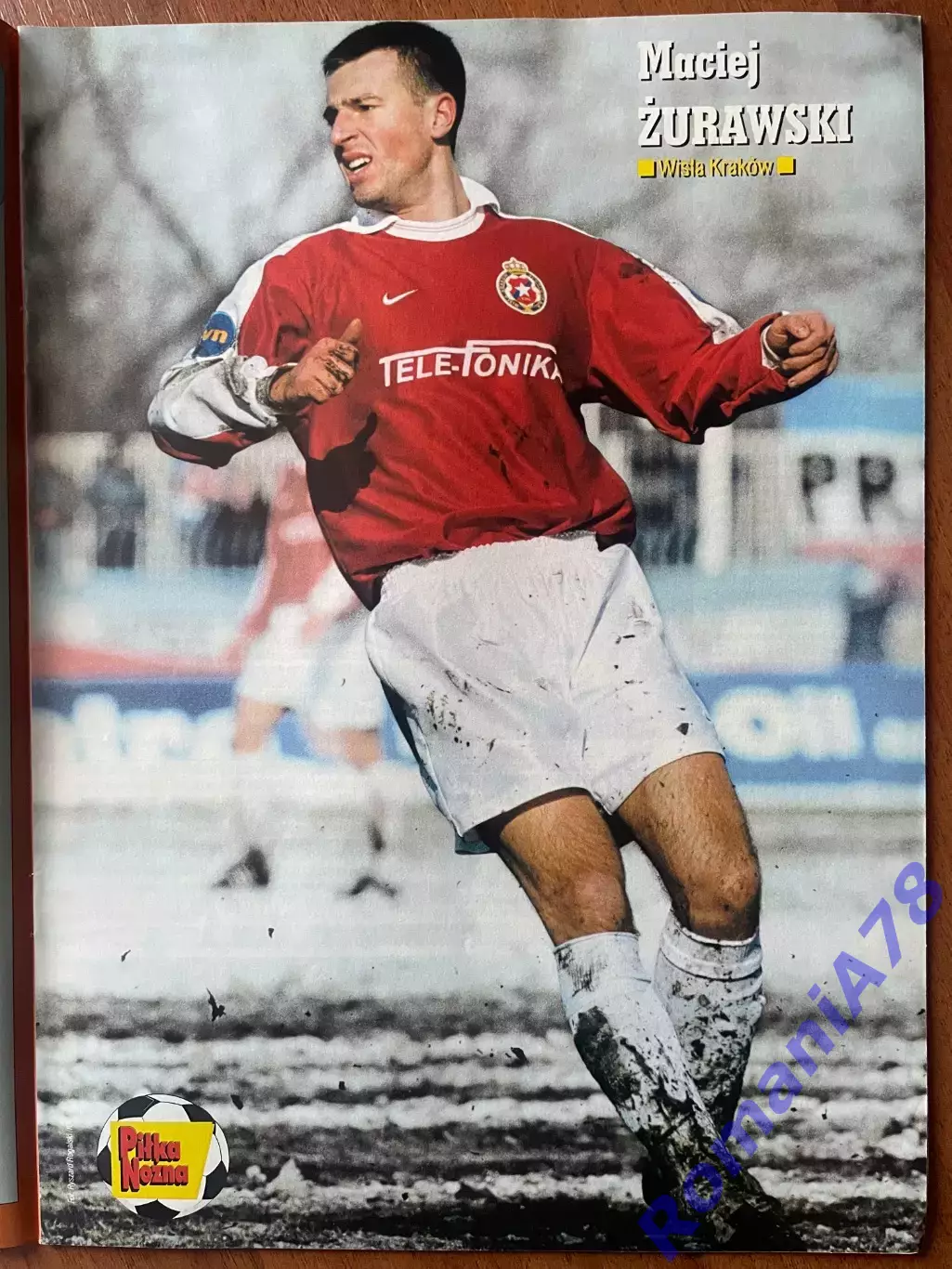 Журнал. Футбол Pilka Nozna N12/ 2000.Постер Камерун,Спортинг 4