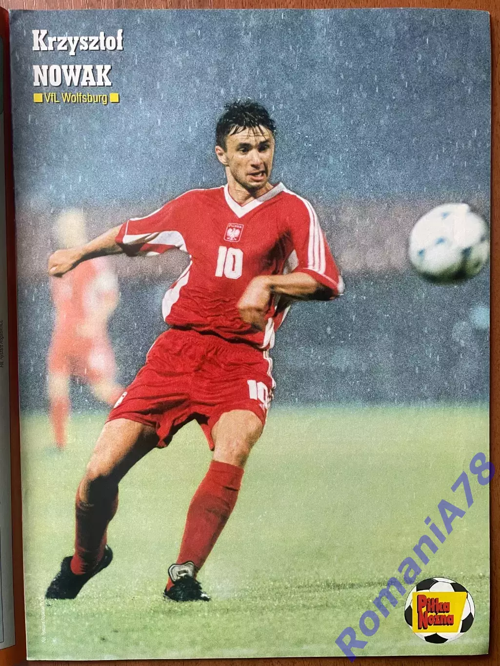 Журнал. Футбол Pilka Nozna N13/ 2000.Постер Бланко,Бак 3