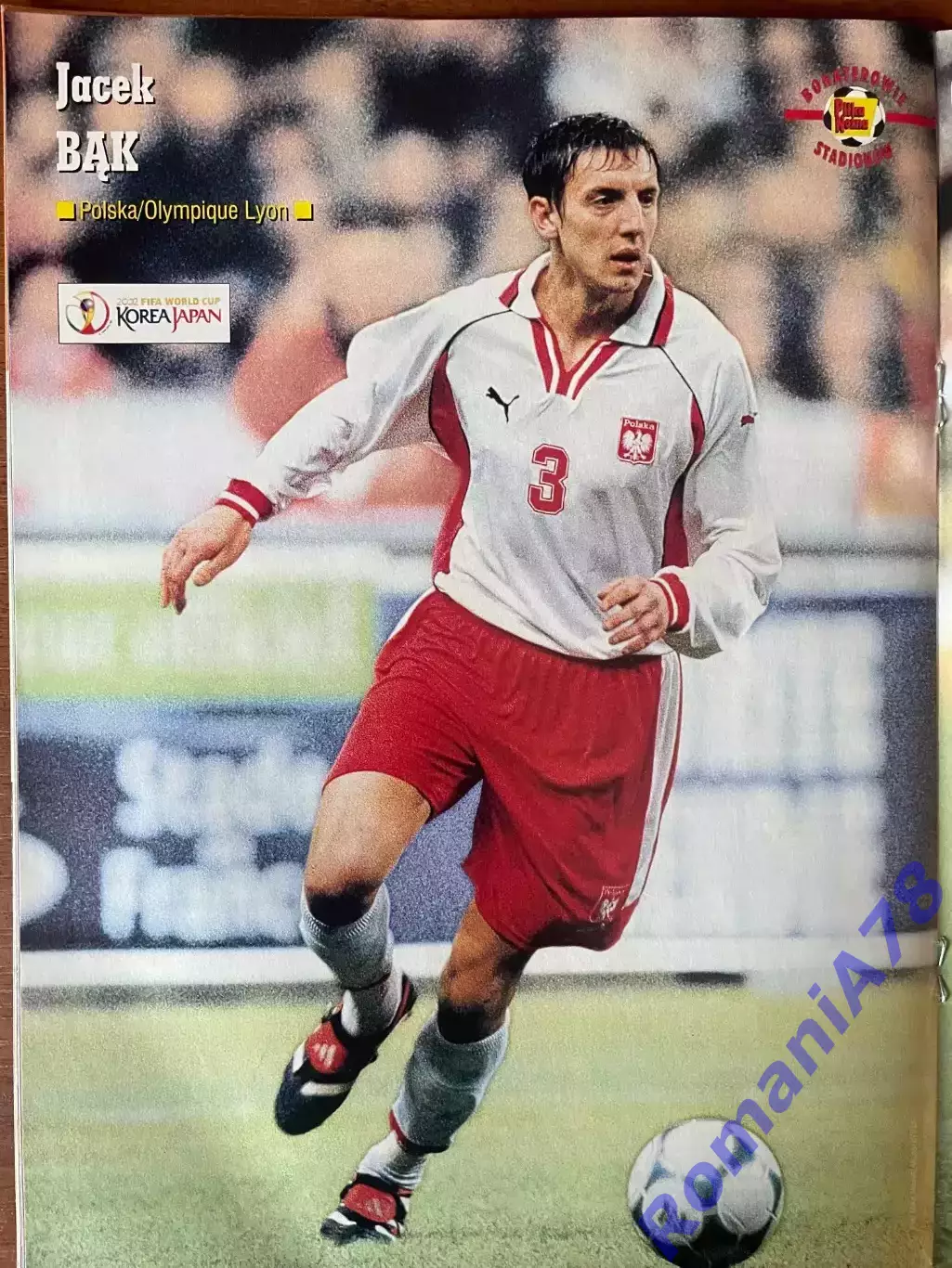 Журнал. Футбол Pilka Nozna N13/ 2000.Постер Бланко,Бак 2