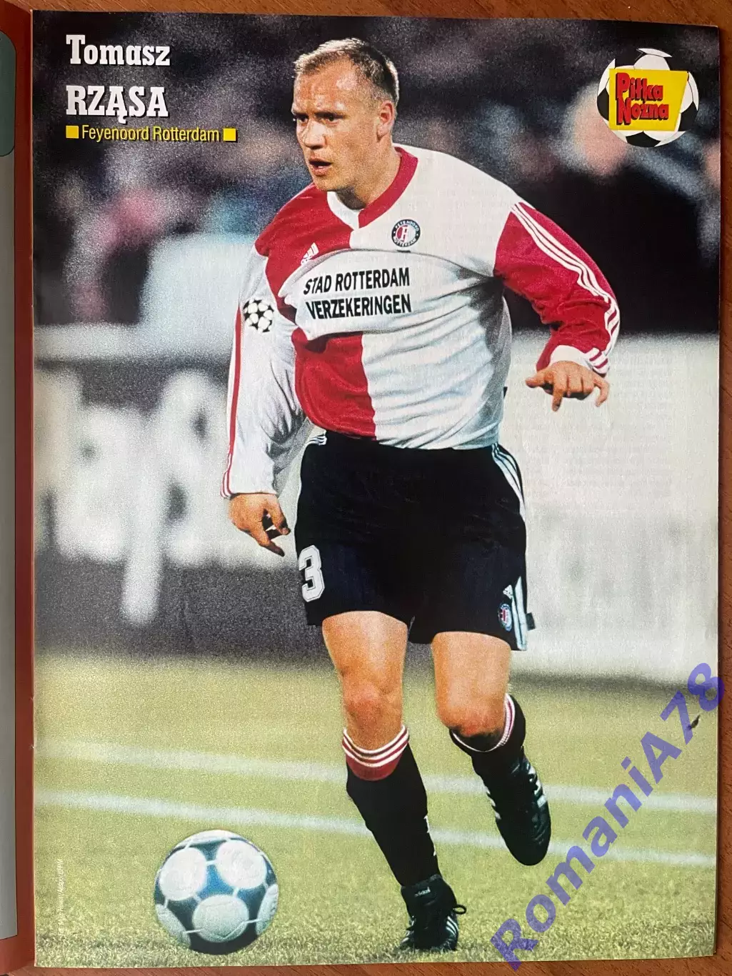 Журнал. Футбол Pilka Nozna N14/ 2000.Постер Баварія,Ржаса,Бергер 2