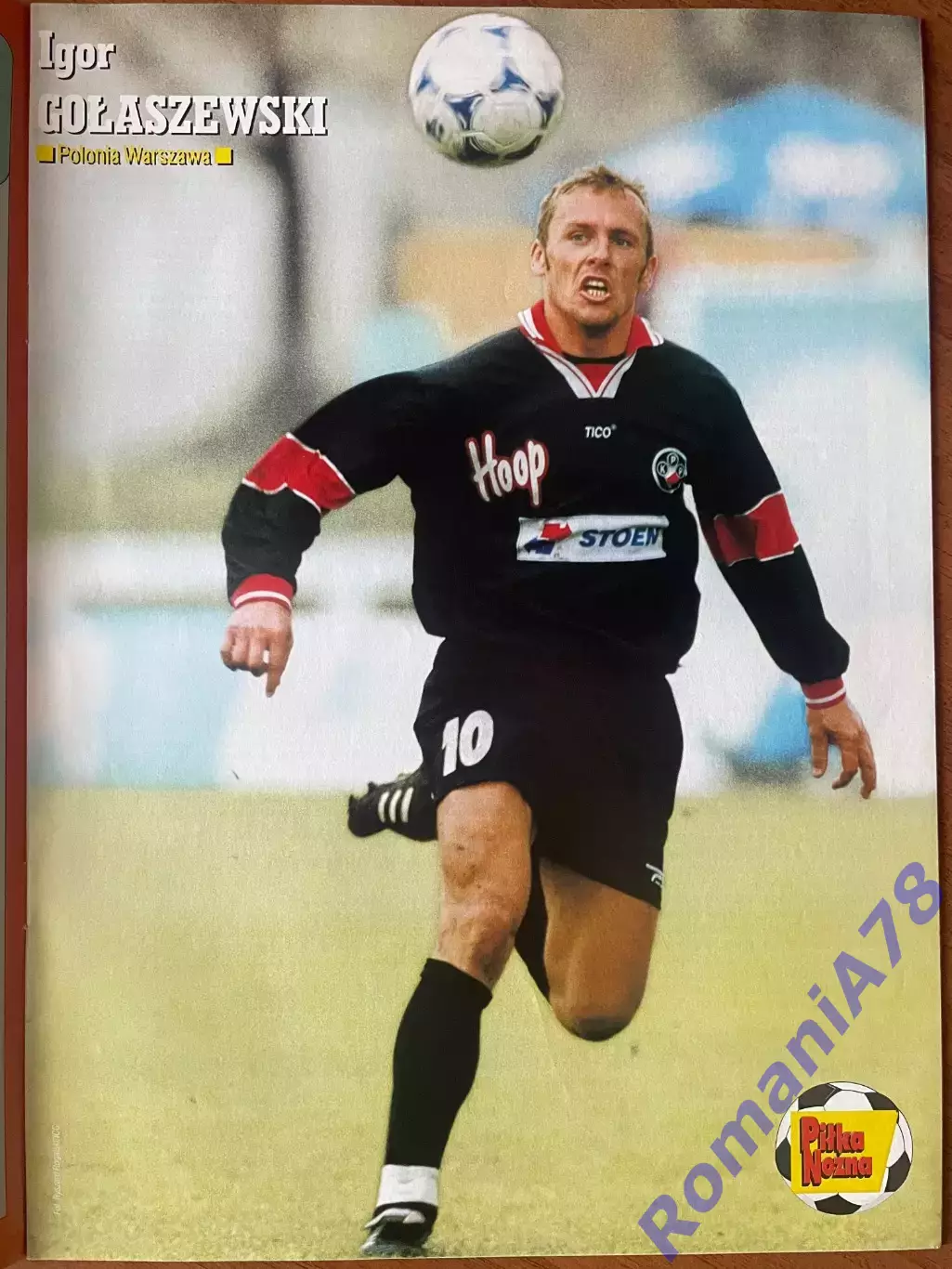 Журнал. Футбол Pilka Nozna N17/ 2000.Постер Валенсія,Зеєдорф. 3