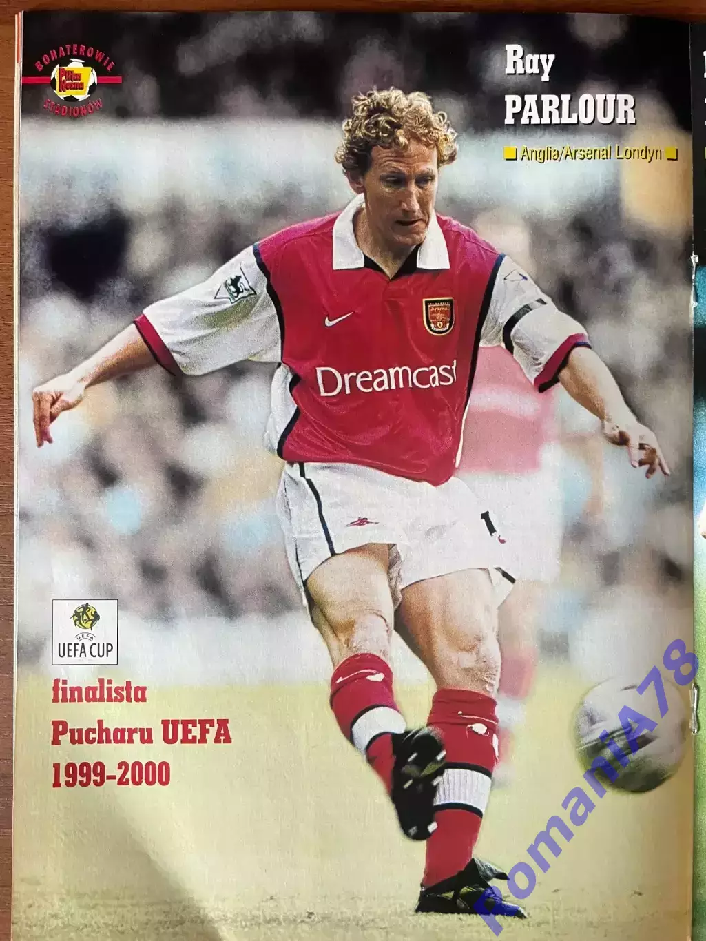 Журнал. Футбол Pilka Nozna N18/ 2000.Постер Парлор,Бюлент. 1