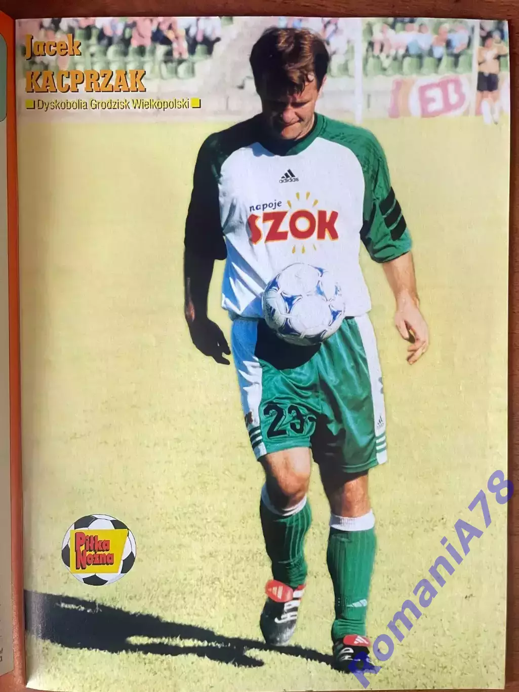 Журнал. Футбол Pilka Nozna N21/ 2000.Постер Бельгія,Данія,Галатасарай. 4