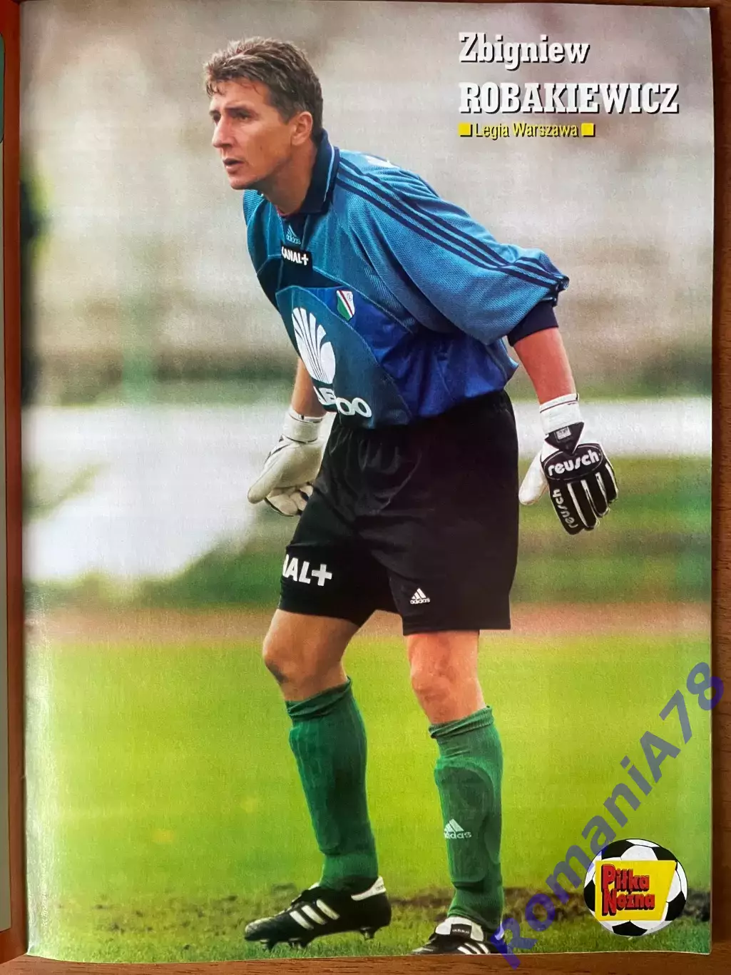 Журнал. Футбол Pilka Nozna N47/ 2000.Постер Герта,Арсенал . 4