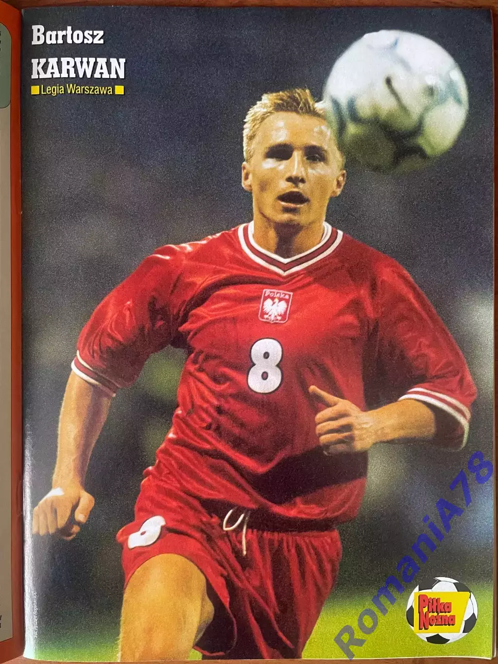 Журнал. Футбол Pilka Nozna N43/ 2000.Постер Валенсія,Діда,Дудек. 4