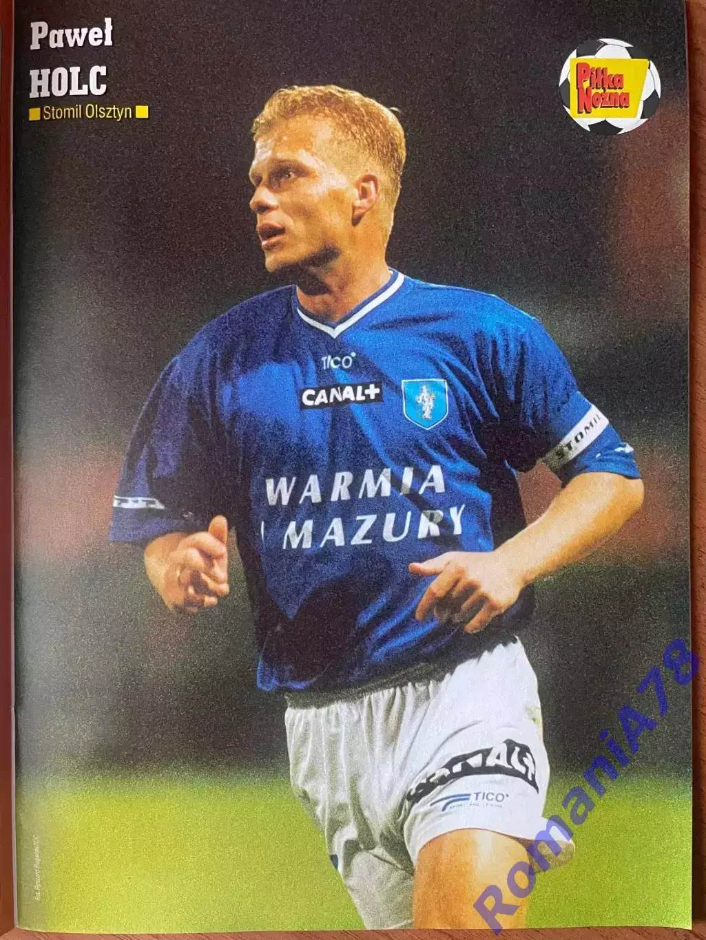 Журнал. Футбол Pilka Nozna N42/ 2000.Постер Галатасарай,Аміка. 4