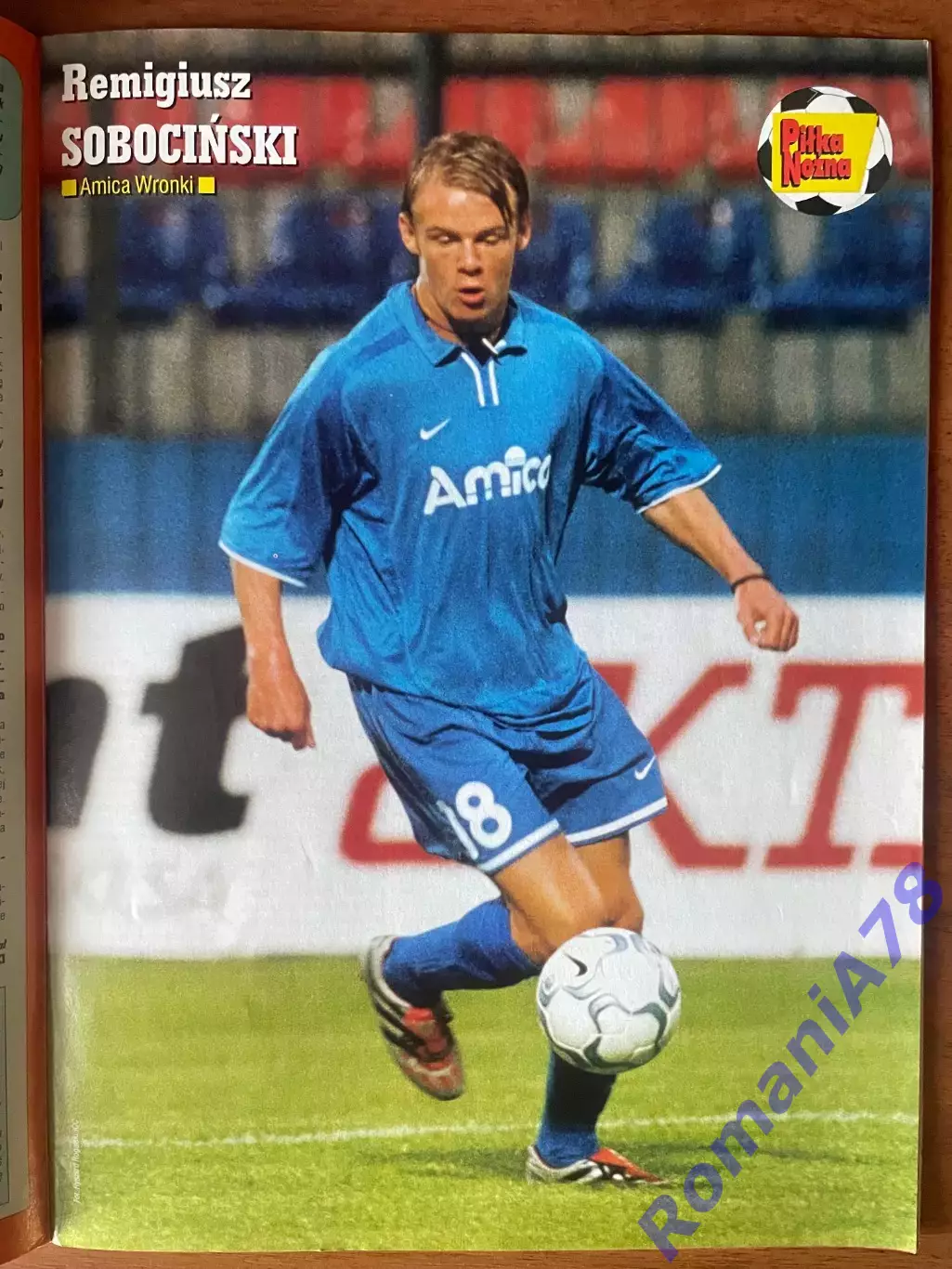 Журнал. Футбол Pilka Nozna N41/ 2000.Постер Вісла,Брешиа 3