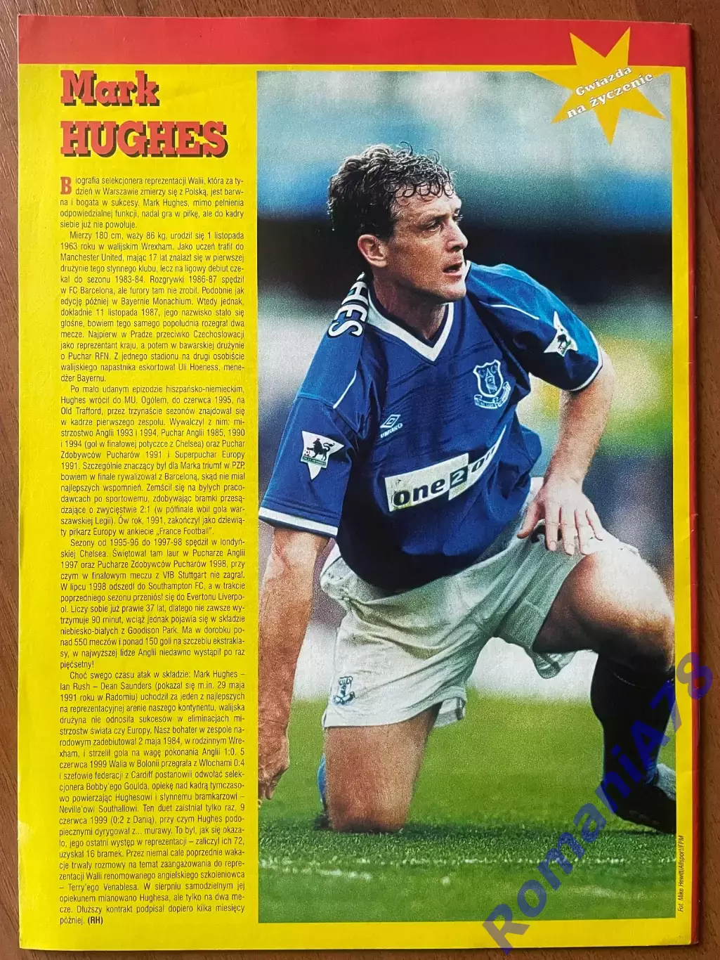 Журнал. Футбол Pilka Nozna N40/ 2000.Постер Уельс,Гурнік 3