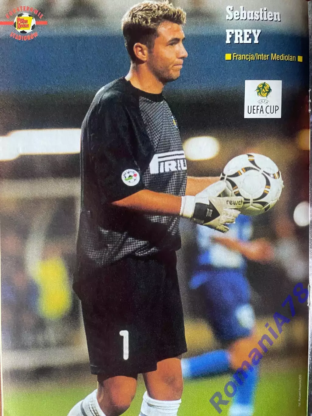 Журнал. Футбол Pilka Nozna N39/ 2000.Постер Реал,Фрей 2