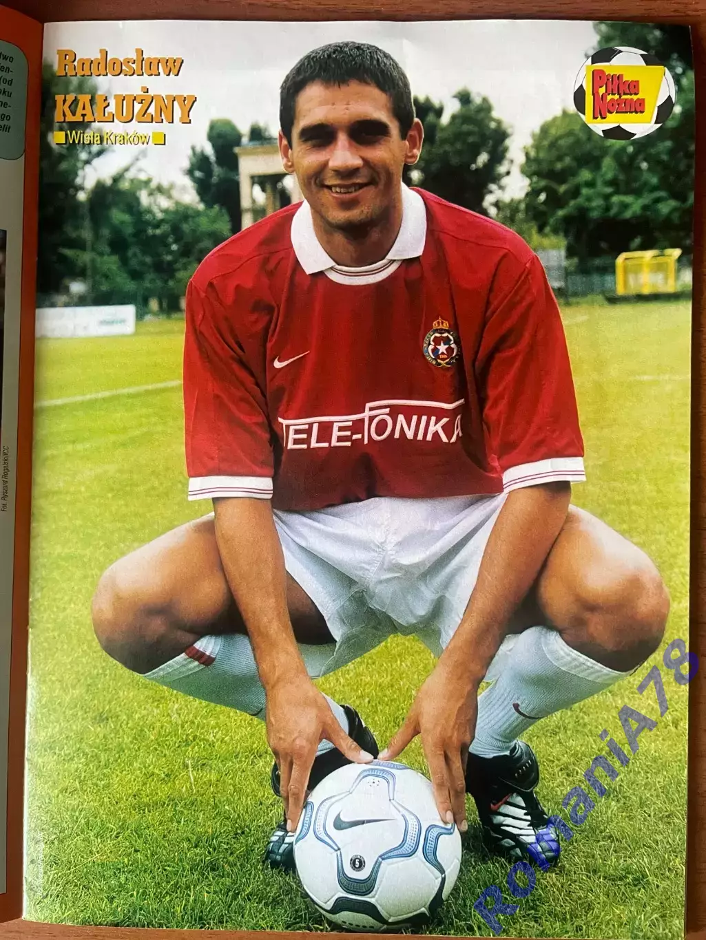 Журнал. Футбол Pilka Nozna N29/ 2000.Постер Аргентина,Мілошевич,Клюйверт. 4