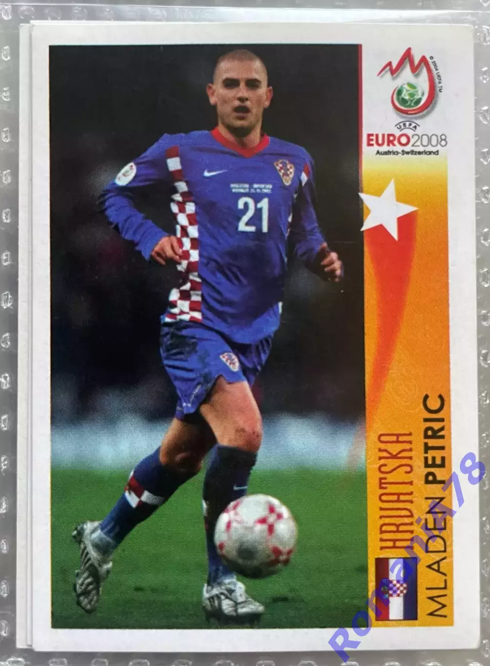 Panini UEFA Euro Austria-Switzerland 2008 Наклейка 523