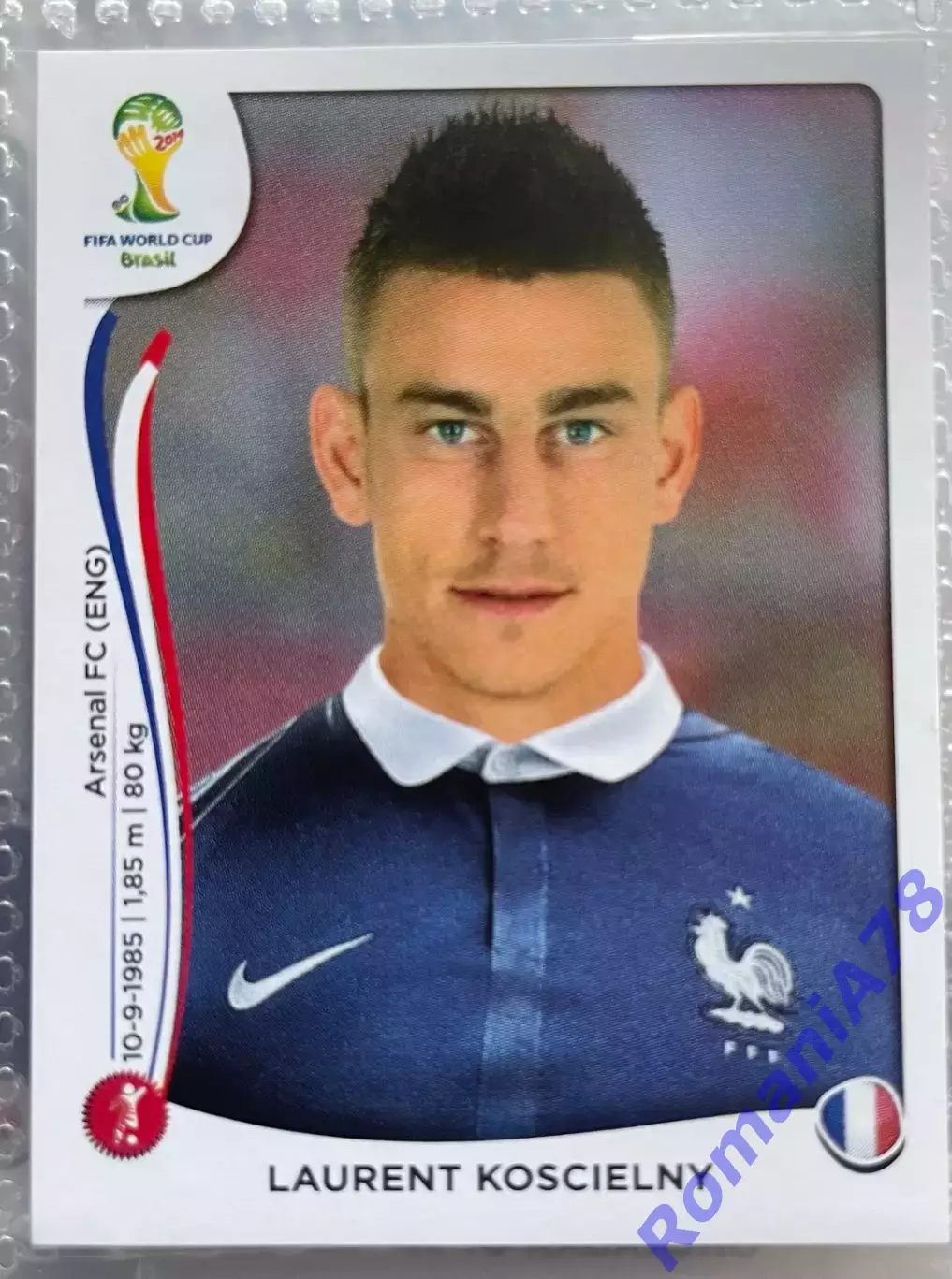 Наклейка 380 Panini FIFA World Cup Brazil 2014